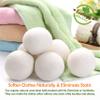 EcoJeannie (WB0006 - 6 Pack) Wool Dryer Balls - XL Eco-Friendly Natural Unscented Fabric Softener Static Guard - Handmade in Nepal view 2