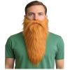Costume Adventure Fake Beard Blonde Hillbilly Beard Dwarf Beard Rockstar Beard One Size Auburn Blonde view 1