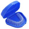 2 x Slim Dental Retainer Case, Pink, Blue or White (2 x Blue) view 3