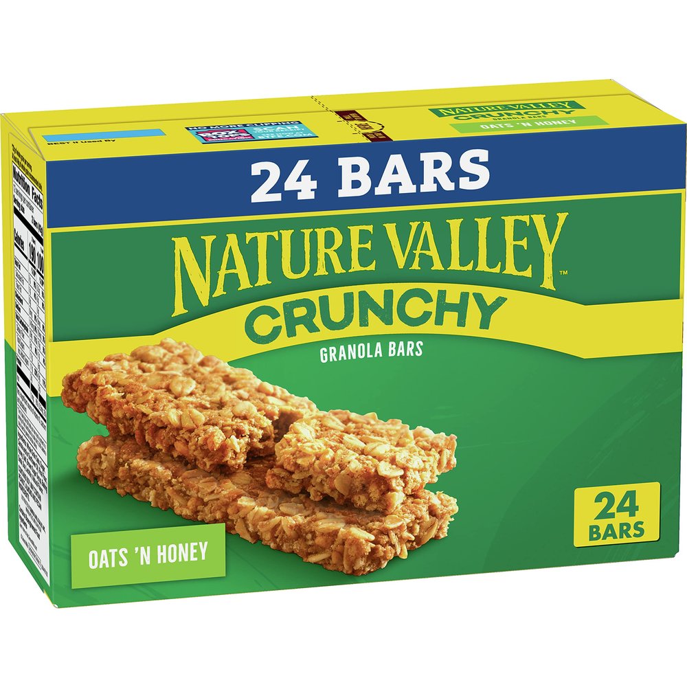 Nature Valley Oats 'N Honey Crunchy Granola Bars, 17.8 Oz