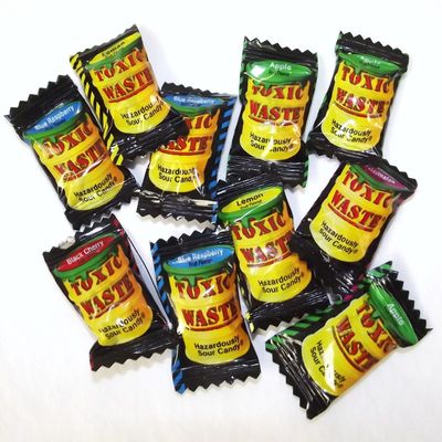 25 x individual Toxic Waste Sour Sweet - very sour candy great Halloween idea