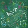 20 Napkins 33 x 33 cm First Day At School Blackboard / ABC Design, Multi-Coloured view 1