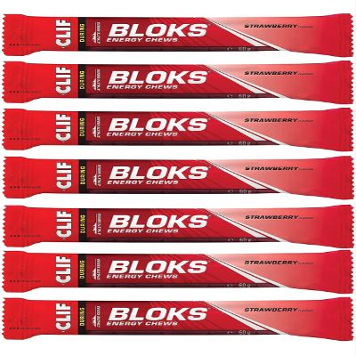 Clif Bar Shot Bloks Strawberry 60g (Pack of 7)