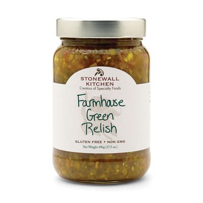 Stonewall Kitchen Farmhouse Green Relish, 17.5 Oz