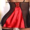 Beauty Night Michele Chemise Erotic Apparel, Red, Large/X-Large view 4