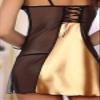 Beauty Night Michele Gold Chemise Erotic Apparel view 3