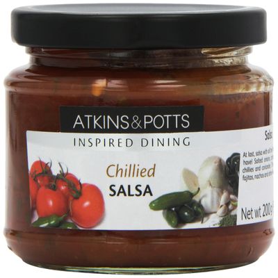 Atkins & Potts Salsa 200 g (Pack of 6)