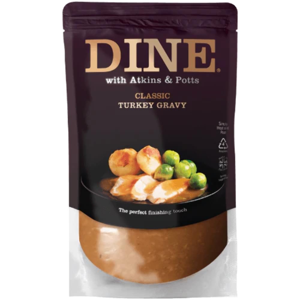 Atkins & Potts Dine Turkey Gravy, 350g