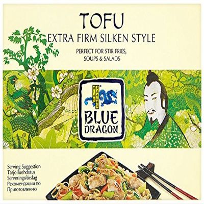 BLUE DRAGON Firm Silken Tofu 349g (PACK OF 4)