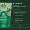 Aduna Organic Moringa Powder | 100% Pure Moringa Leaf for Energy & Immune Support | Natural Vegan Source of Iron, Calcium & Protein | Superfood Powder for Smoothies, Soups, Stews & More | 100g view 2
