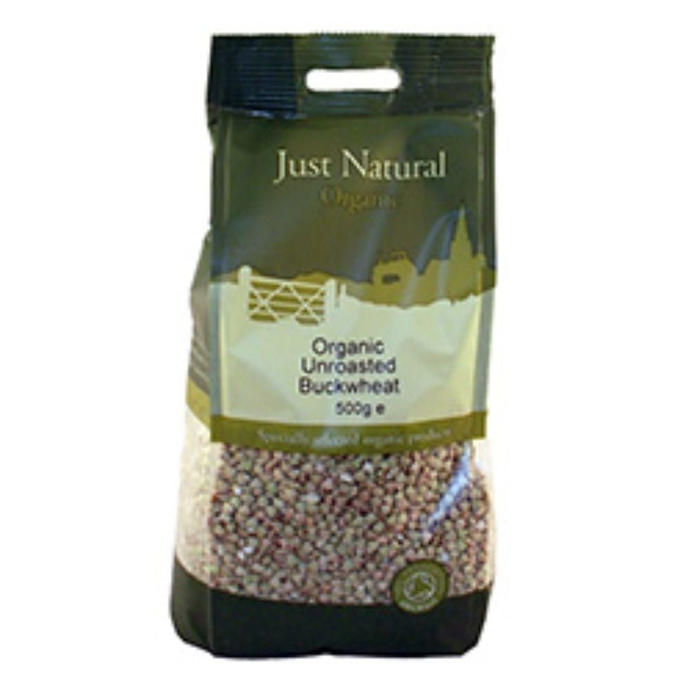 Just Natural Organic Organic Unroasted Buckwheat 500g