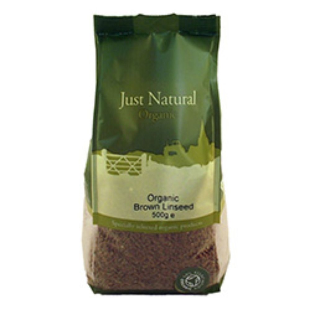 Just Natural Organic Organic Brown Linseed 500g