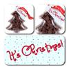 ButtonChocs Christmas Chocolate Tree. Belgian Milk Chocolate Gift. view 2