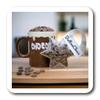 ButtonChocs Christmas Chocolate Small Star - Wish Upon A Star. A little Belgian Milk Chocolate Gift for Christmas. view 3