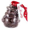 ButtonChocs Christmas Chocolate Snowman - It's Frosty. Belgian Milk Chocolate Gift for Christmas. view 1