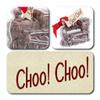 ButtonChocs Chocolate Train - Choo Choo. Belgian Milk Chocolate Train Gift. view 2