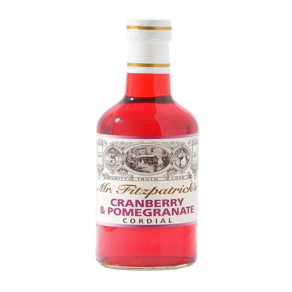 Mr Fitzpatricks|Mr Fitzpatrick's - Cranberry and Pomegranate Cordial 500 g