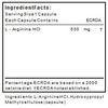 Arginine 450mg, 100 Vegan Friendly Capsules - L-Arginine Supplement for Energy Support from Metabolics view 3