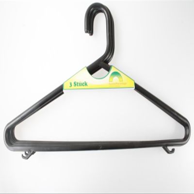 Plastic Clothes Hangers 3 Pack of Universal Bracket