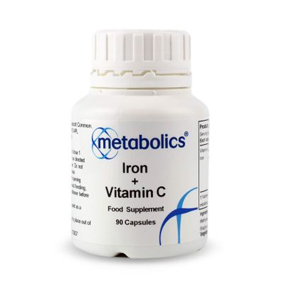 Iron Vitamin c 90 Capsules