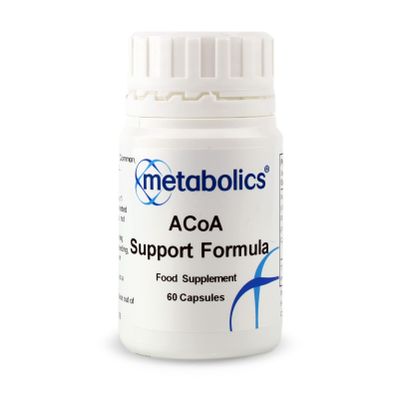 Acetyl CoA Support Formula (Pot of 60 Capsules) for Energy Support