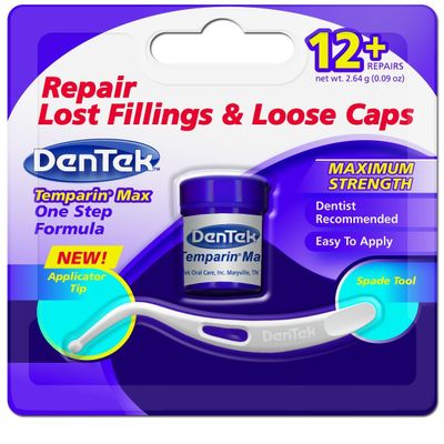 DenTek Temparin One Step Max Hold 2.64 gram,(Pack of 6) by DenTek