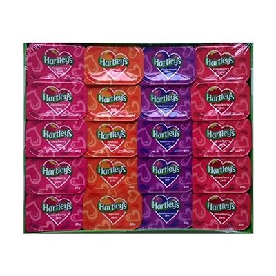 Hartleys Jams, Individual Portions, Assorted Flavours - 20 g