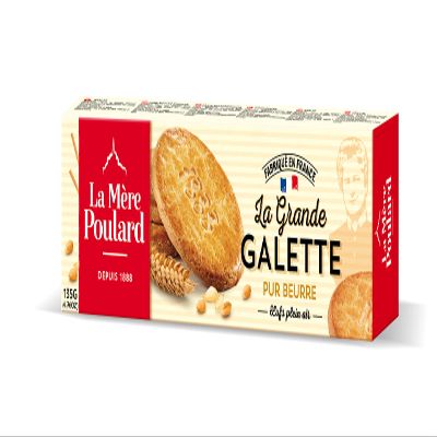 La Mre Poulard Grandes Galettes, paquet de 135g