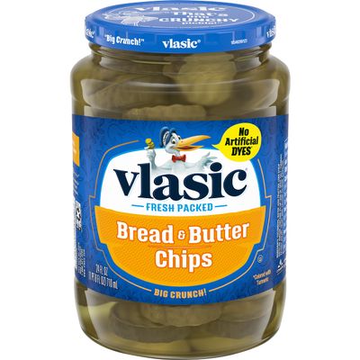 Vlasic Bread and Butter Chips 710ml 24floz