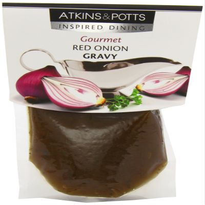 Atkins & Potts Red Onion Gravy, 350 g