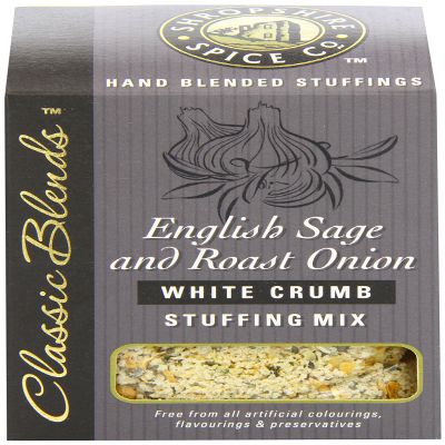 Shropshire Spice Co English Sage and Roast Onion Stuffing (Pack of 6)