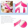 Lilibeth Brow Shaper - Dermaplaning Blades for Face - Face Shaver for Women - Dermaplaning Tool for Women - Pack of 2 Derma Blades (Aqua) view 2