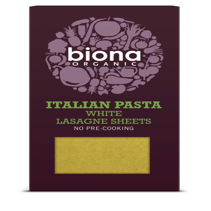 Biona Organic Wheat Lasagna White 250g(Pack Of 5)