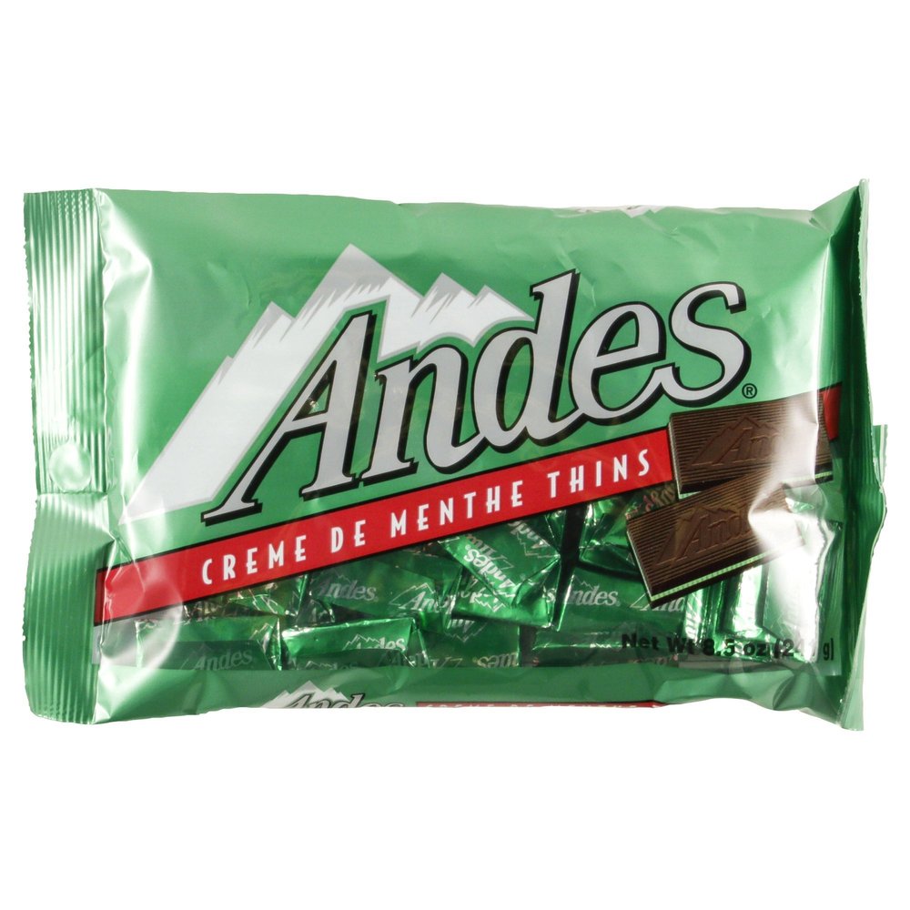 Andes: Creme De Menthe Thins Candy, 8.5 oz