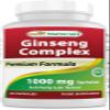 Best Naturals Ginseng Complex 1000 mg 120 Capsules (120 Count (Pack of 1)) view 1