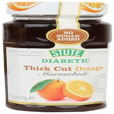 Stute Diabetic Thick Orange Marmalade 430g