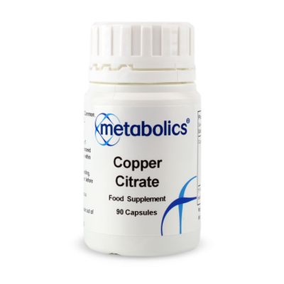 Copper Citrate Pot of 90 Capsules