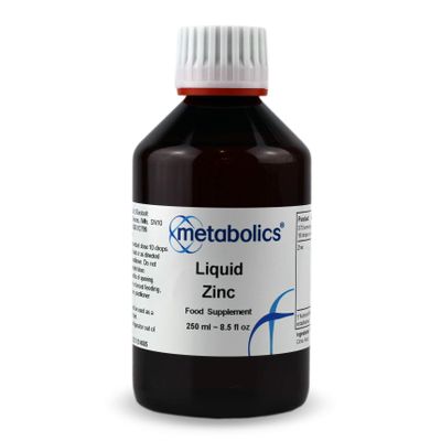 Zinc Chloride Liquid Drops Zinc Supplement 250ml (4 mg zinc)| Supports A Healthy Immune System | Promotes Healthy Hair, Skin & Nails | Easy Oral Consumption