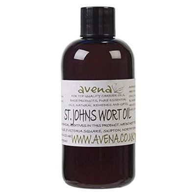 St Johns Wort Oil (Hypericum perforatum) 250ml Bottle