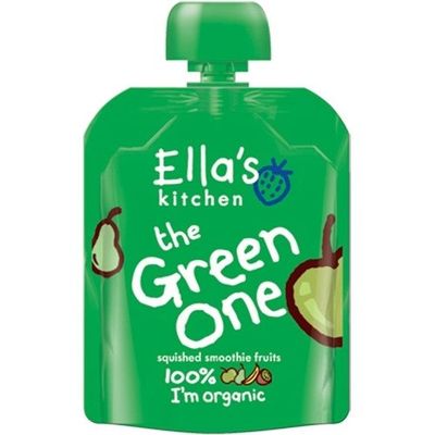 3 Pack x Smthie Frt - Green One mltpck (5 x 90g) - Ellas Kitchen