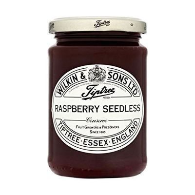 3 Pack x Raspberry Seedless Conserve (340g) - Tiptree