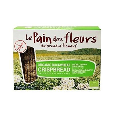 3 Pack x G/F Buckwheat Crspbrd No Sugar (125g) - Le Pain des Fleurs