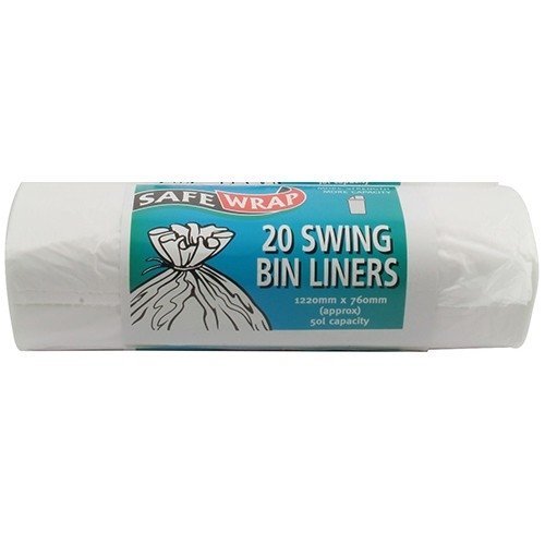 6 Pack x Swing Bin Liners (20bag) - Safewrap