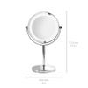 Medisana CM 840 Round Cosmetic Mirror - Table Mirror With Led Lighting And 5X Magnification - Make-Up Mirror With 360 Swivel Function view 2