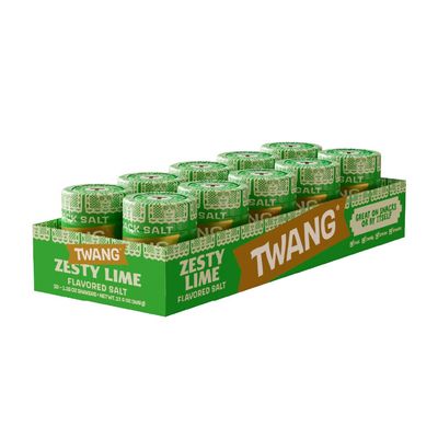 Twangerz Lime Salt, 1.15-Ounce Shakers (Pack of 10)