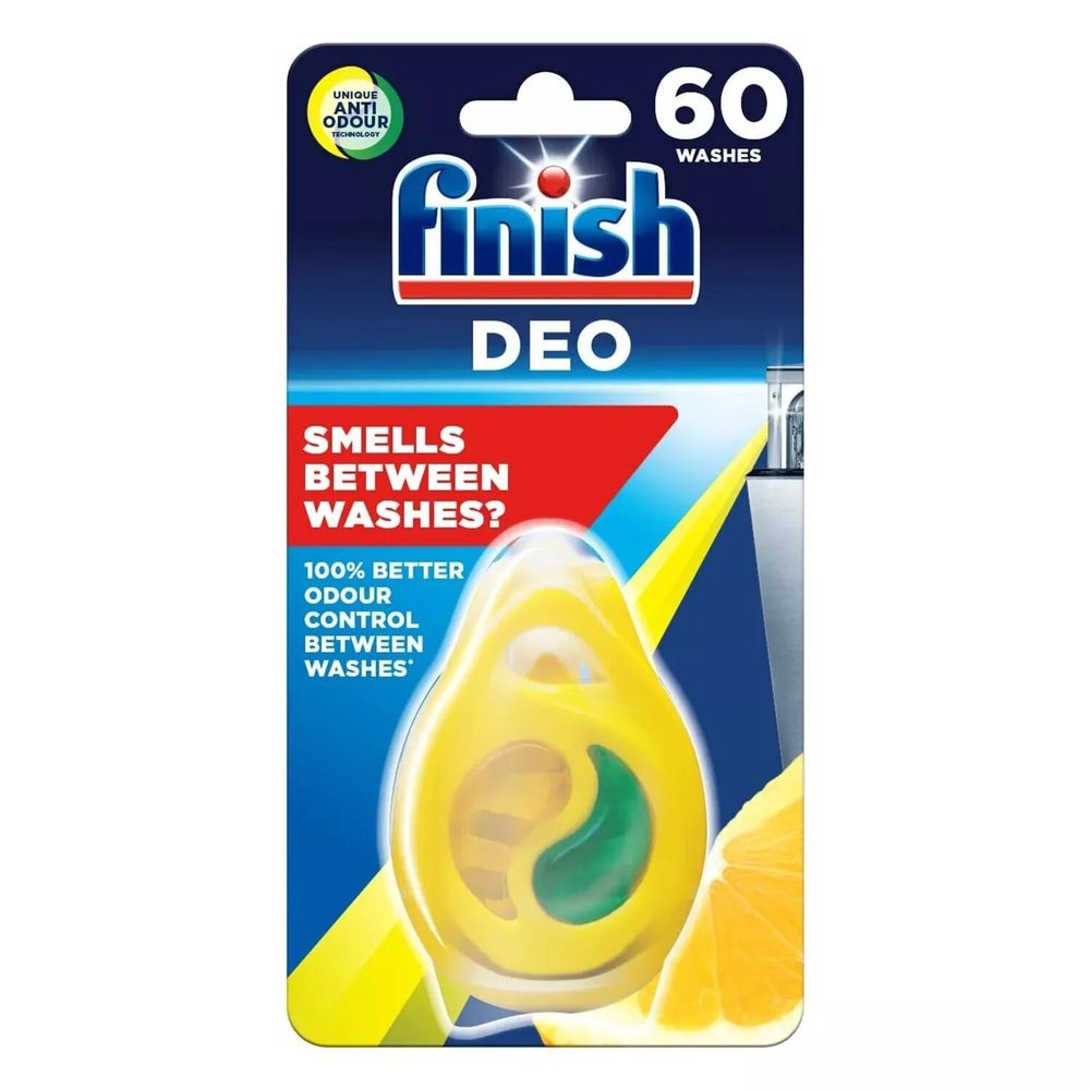 Finish Dishwasher Freshener Lemon and Lime With Scent Control - Case of 4