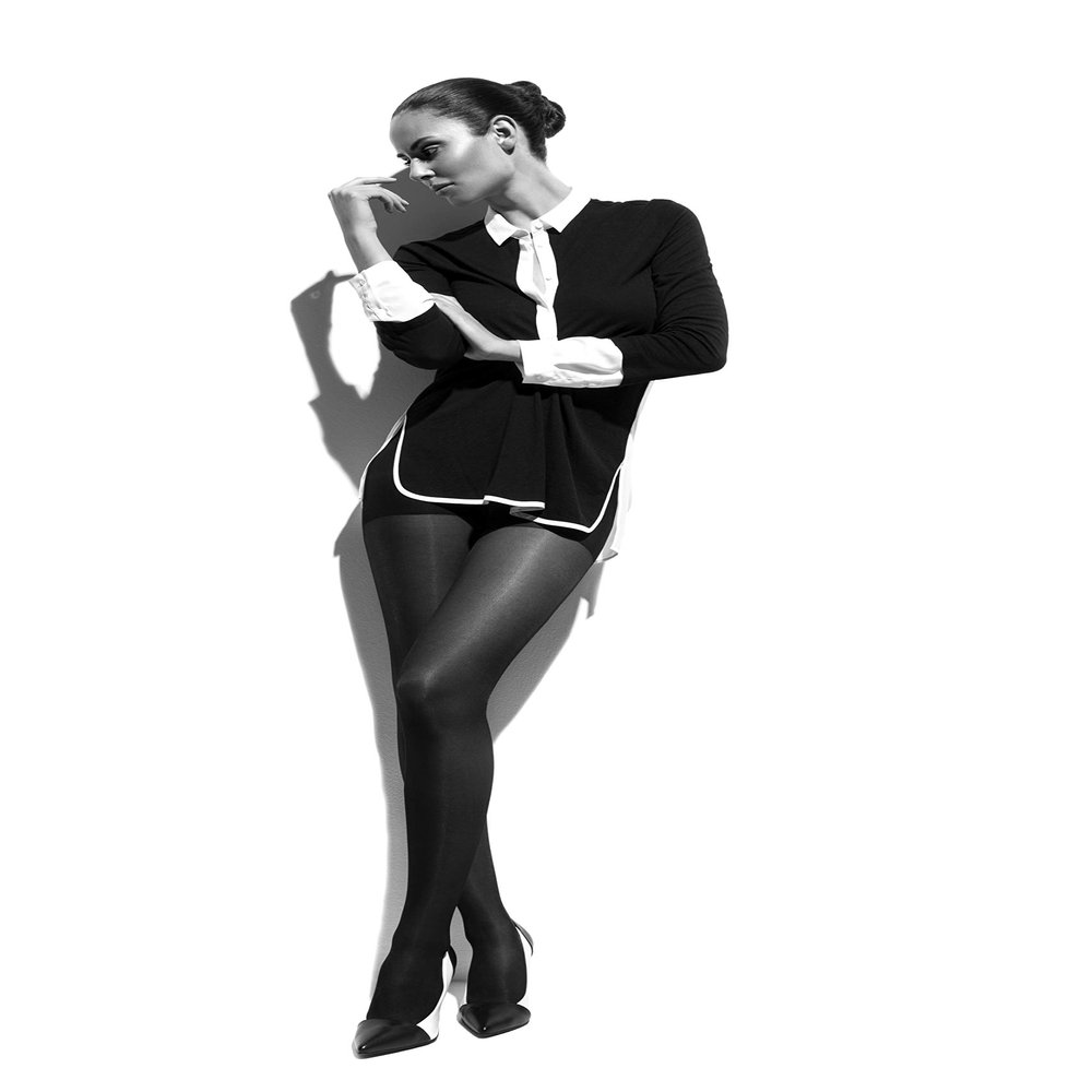 Secret Tights 140 Den with Reinforced Body, Medium-Strong Graduated Compression - 1 Piece