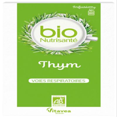Vitavea Organic Infusion Thyme 20 Sachets