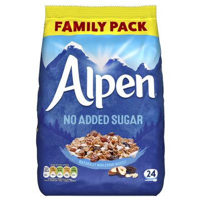 Alpen Muesli No Added Sugar, 1.1kg