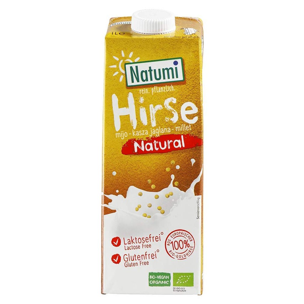 Natumi Millet Drink Gluten-Free BIO 1L - Unflavoured, Plant-Based, Vegan, Gluten-Free